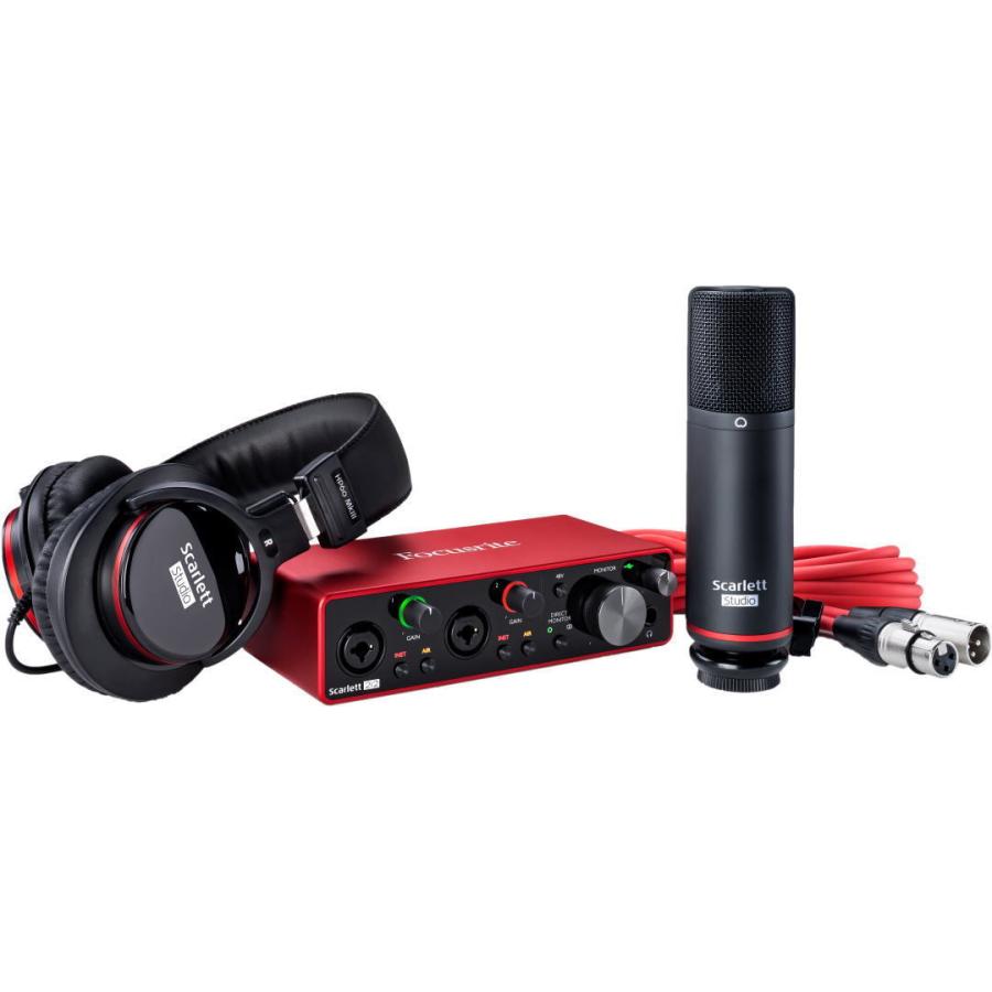 Focusrite Scarlett 2i2 Studio 3rd Gen (gen3) フォーカスライト 