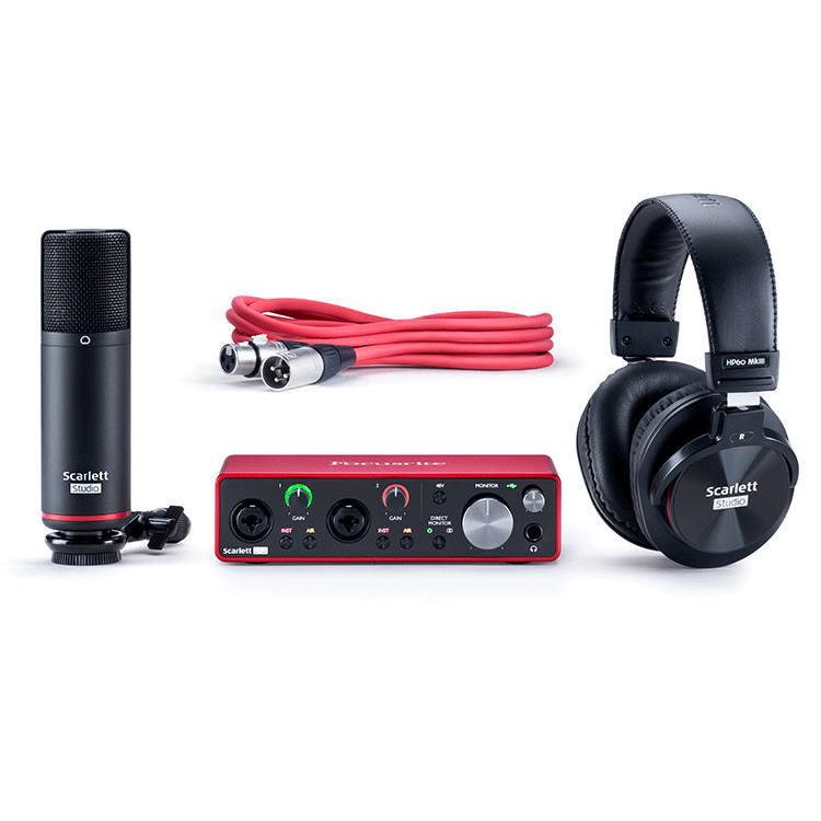 Focusrite Scarlett 2i2 Studio 3rd Gen (gen3) フォーカスライト 