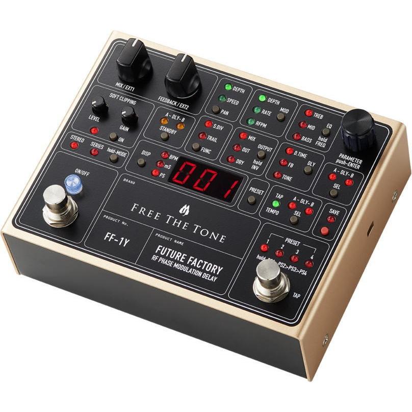 [※お取り寄せ商品] FREE THE TONE / FF-1Y FUTURE FACTORY RF PHASE MODULATION DELAY フリー・ザ・トーン / デュアル・ディレイ｜g-sakai｜02