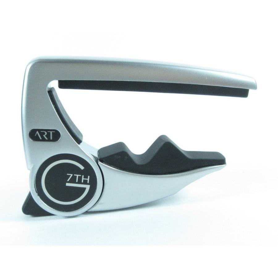 G7th Performance 3 ART Capo for Steel String Guitar 【Silver】 パフォーマンス 3 カポ スティール弦６弦用 【シルバー】