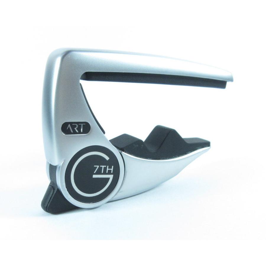 G7th Performance 3 ART Capo for Steel String Guitar 【Silver】 パフォーマンス 3 カポ スティール弦６弦用 【シルバー】の画像