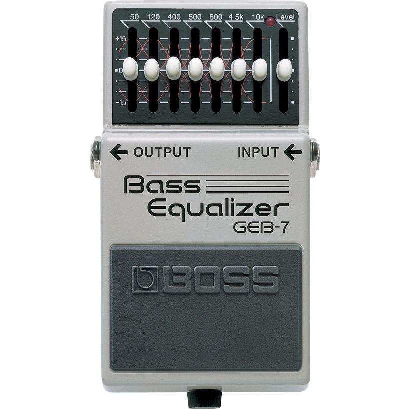 【動作確認済・箱付】BOSS GEB-7 Bass Equalizer ベース用 BOSS（ボス） 《※入荷しました。 在庫あります。》 BOSS GEB-7 Bass
