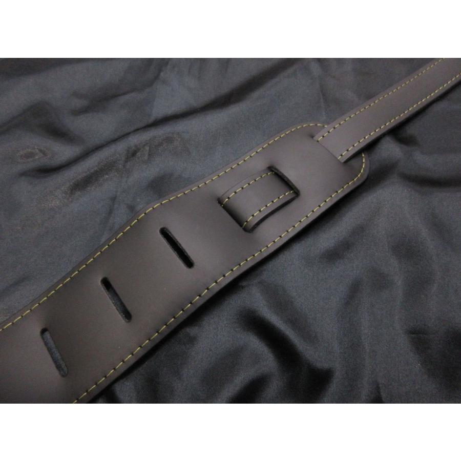 Gibson 【ASSD-BLK】 The Split Diamond Black Leather Strap