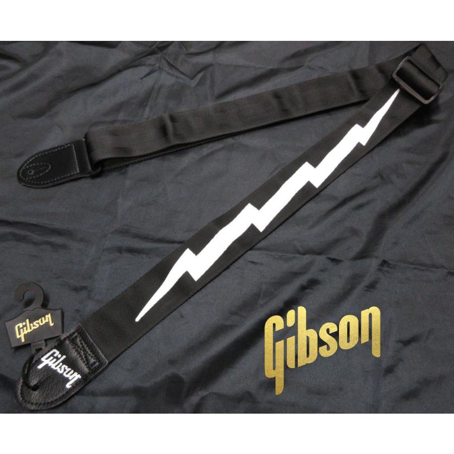 Gibson（ギブソン） 【ASBOLT-BLK】 The Lightning Bolt Seatbelt