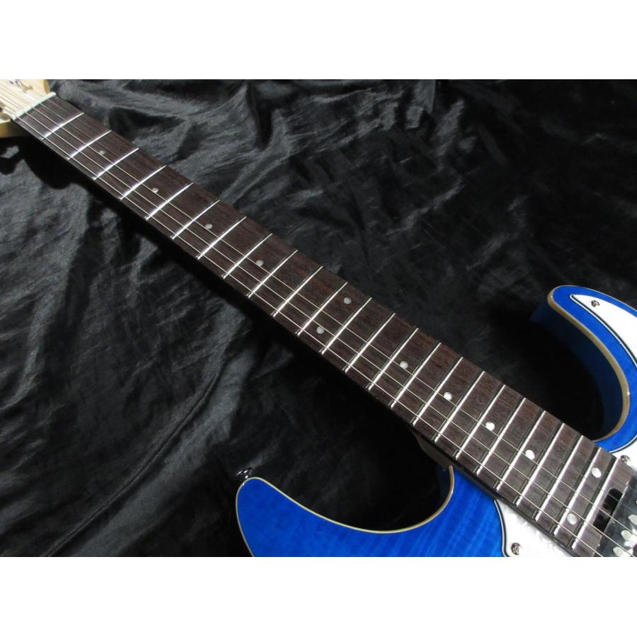 《※入荷しました。 在庫あります。》 Grass Roots G-SNAPPER-CTM See Thru Blue Sunburst グラス・ルーツ エレキギターの画像