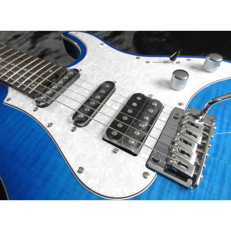 《※入荷しました。 在庫あります。》 Grass Roots G-SNAPPER-CTM See Thru Blue Sunburst グラス・ルーツ エレキギターの画像