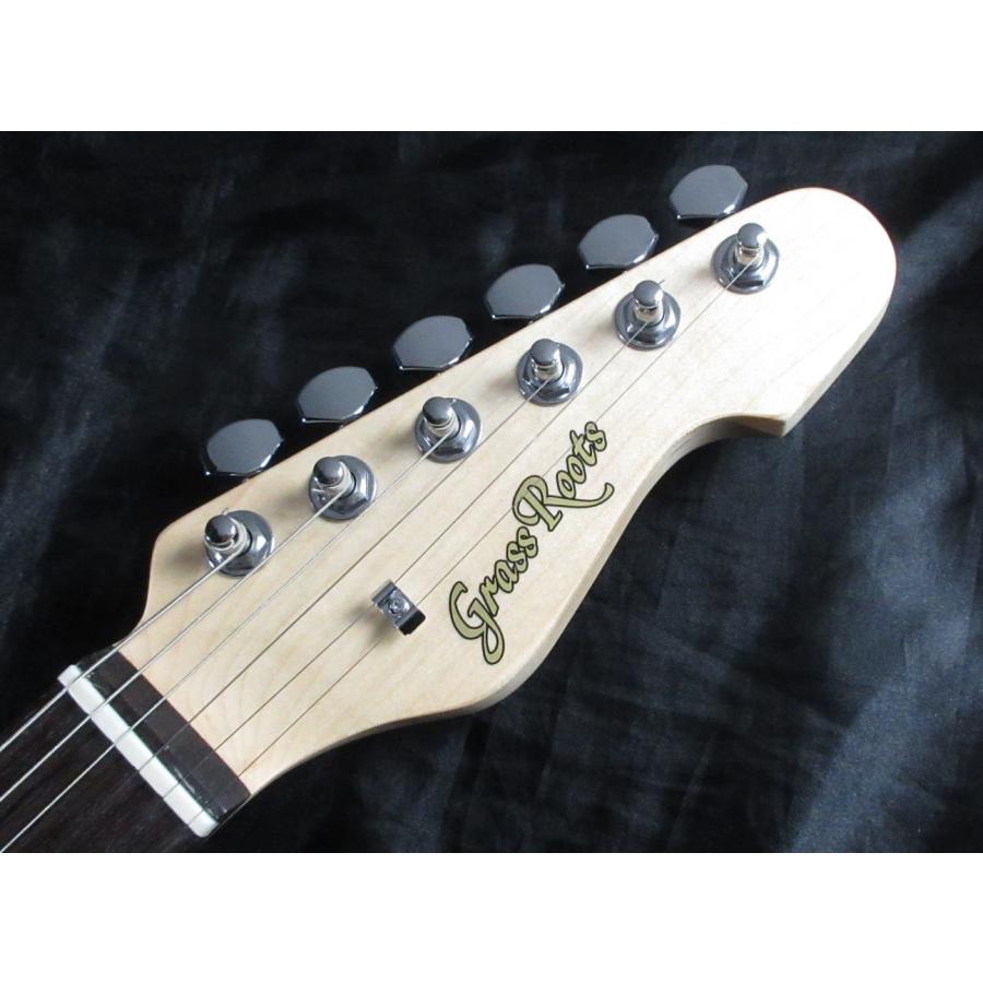 《※入荷しました。 在庫あります。》 Grass Roots G-SNAPPER-CTM See Thru Blue Sunburst グラス・ルーツ エレキギターの画像