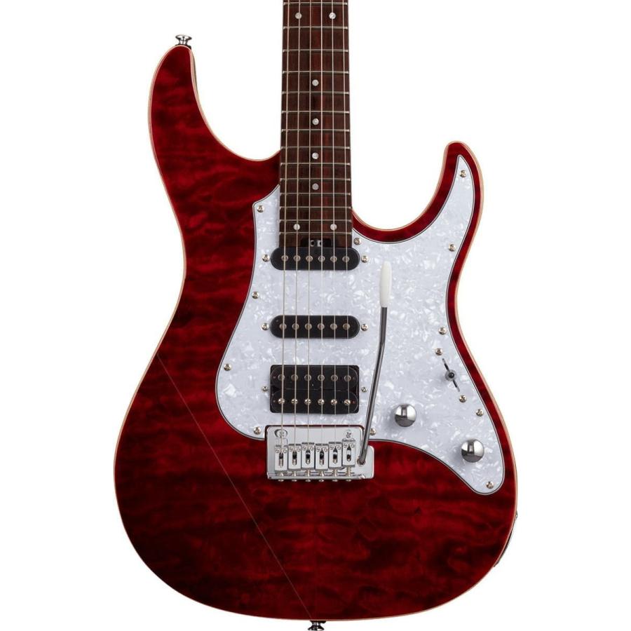 【値下げ可】ESP エレキギター　赤　レッド　grass roots 値下げ可】ESP エレキギター 赤 レッド grass roots - メルカリ