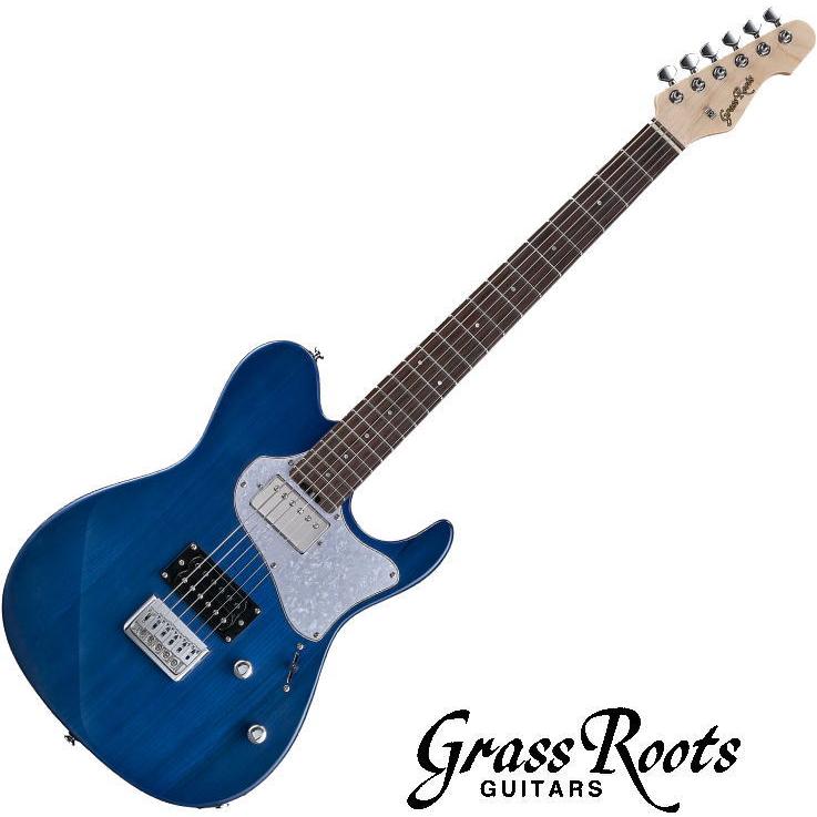 GrassRoots G-THROBBER-DX エレキギター グラスルーツ美品 ESP [※お取り寄せ商品] Grass Roots G-THROBBER-DX See Thru Blue
