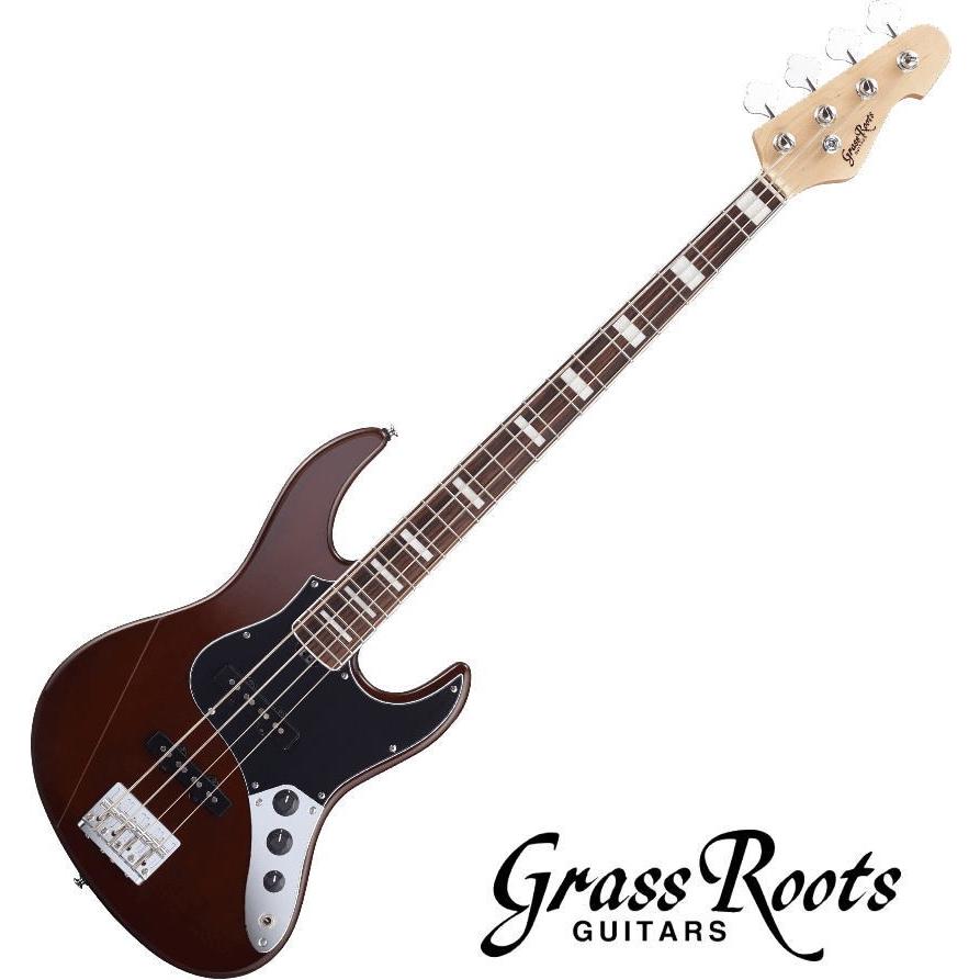 Grass Roots G-AM-55MS/R 【Walnut】 グラス・ルーツ エレキ・ベース  :grassroots-gam-wn:楽器屋のSAKAI - 通販 - Yahoo!ショッピング