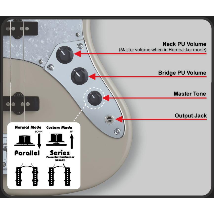 美品 グラスルーツ エレキベース ジャズベース オールブラック GrassRoots G-AMAZE-DX/LS Black Satin エレキベース グラス