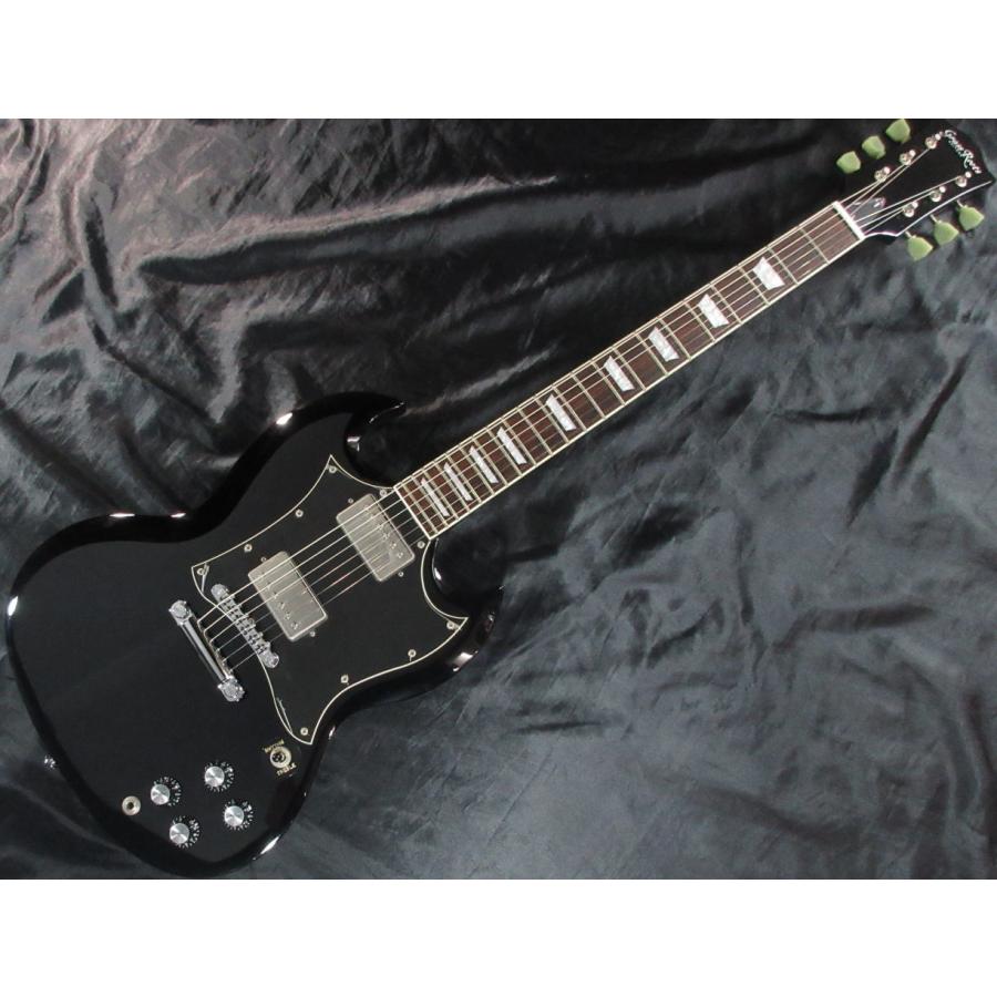 《※入荷しました。 在庫あります。》 Grass Roots G-SG-STD Black グラス・ルーツ エレキギター ブラック｜g-sakai｜02