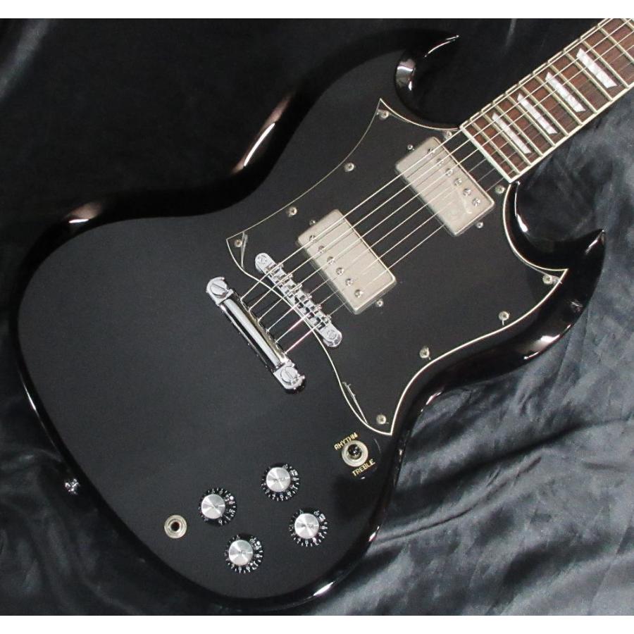 《※入荷しました。 在庫あります。》 Grass Roots G-SG-STD Black グラス・ルーツ エレキギター ブラック｜g-sakai｜03