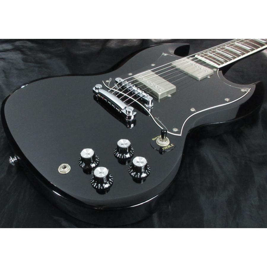 《※入荷しました。 在庫あります。》 Grass Roots G-SG-STD Black グラス・ルーツ エレキギター ブラック｜g-sakai｜04