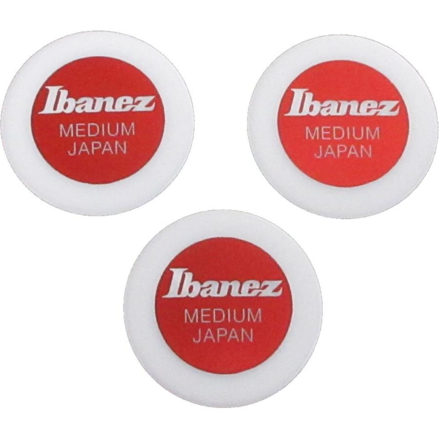 サウンドシェイプス　サークル5個セット Ibanez PA1M-WH MEDIUM 0.75mm (circle) Shaped pick for