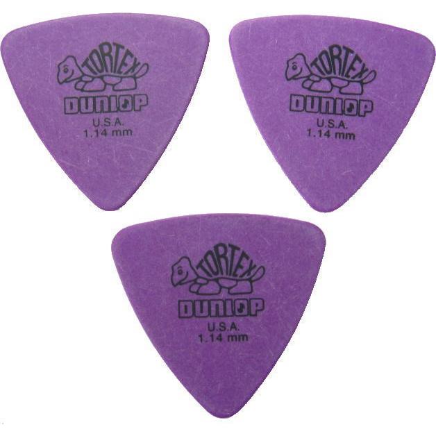 DUNLOP JIM TORTEX TRIANGLE purple 1.14 ジム ダンロップ