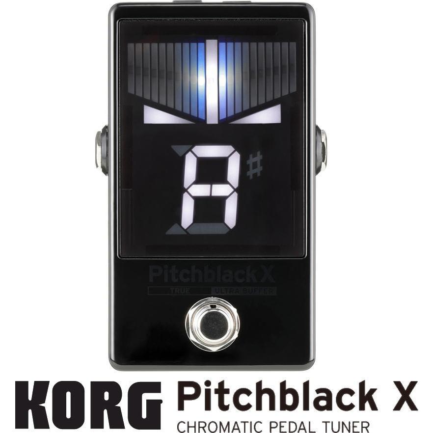 KORG PB-X ペダルチューナー 早い者勝ち 期間限定値下げ KORG Pitchblack X 【PB-X】 Chromatic Pedal Tuner コルグ