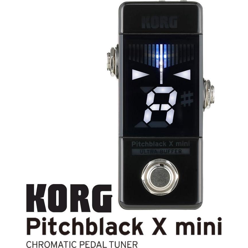 KORG Pitchblack X mini 【PB-X-MINI】 Chromatic Pedal Tuner