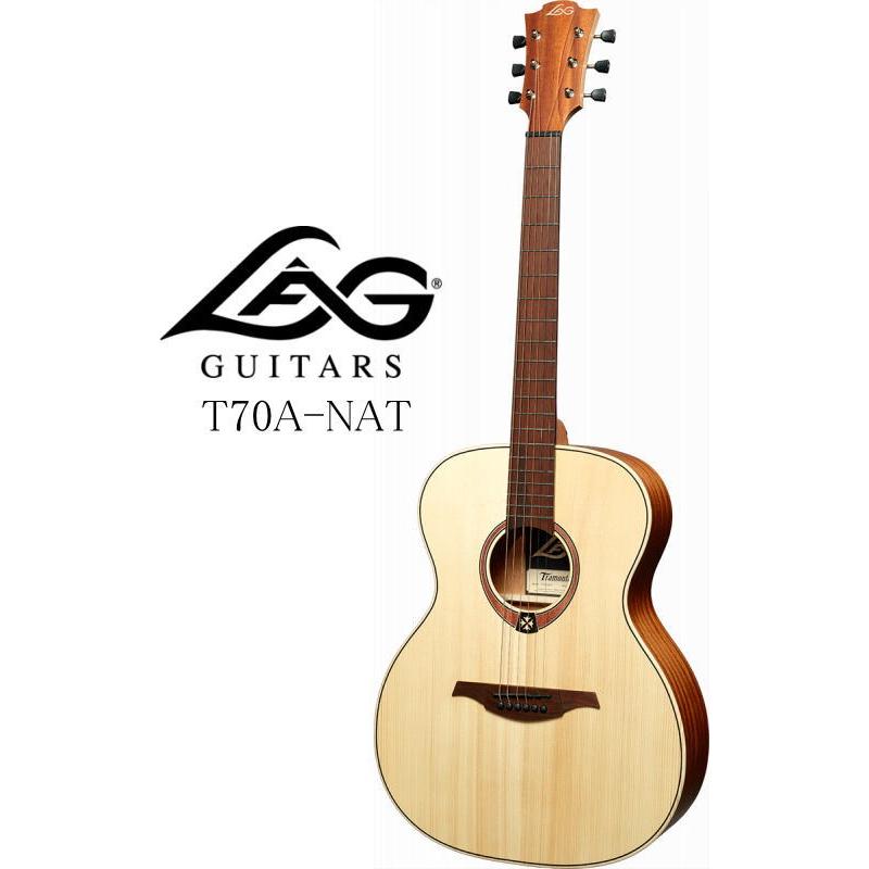 入荷しました。 在庫あります。》LAG GUITARS Tramontane 70 T70A-NAT