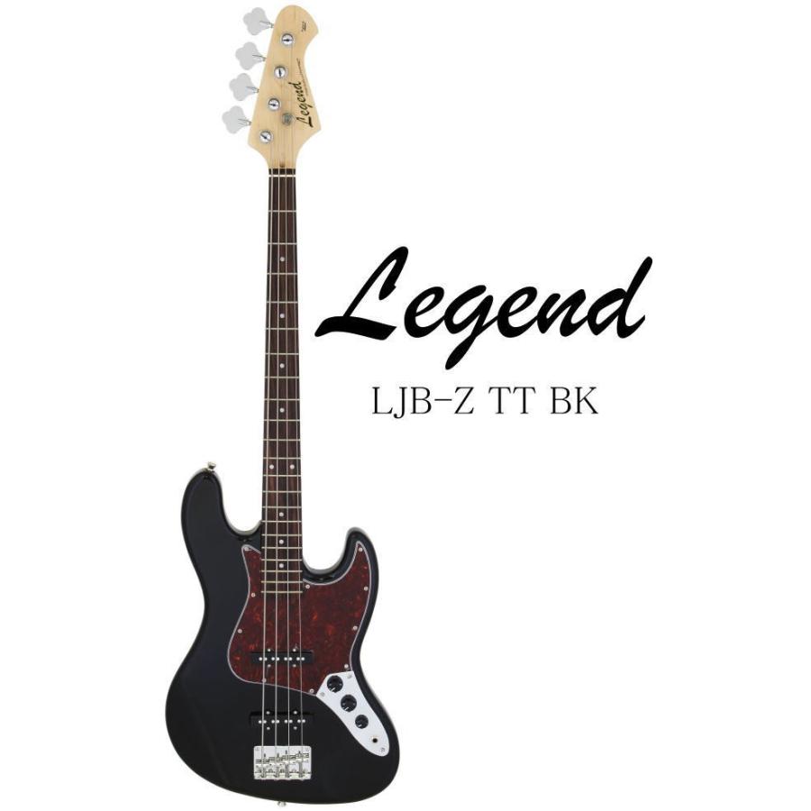 お取り寄せ商品] Legend LJB-Z TT BK レジェンド エレキベース 