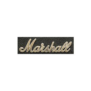 Marshall  Amp Logo Small Gold マーシャル ロゴマーク 小 ゴールド（ビンテージタイプ 1959SLP・1962・2245・1960TV用) アンプ ロゴ