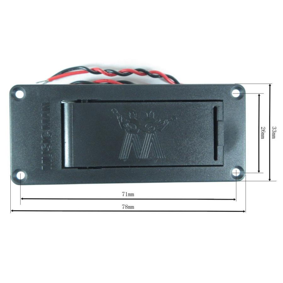 ミュージックマン　純正電池ボックス MusicMan M05935 9V BATTERY BOX ミュージックマン 純正部品 9V 電池