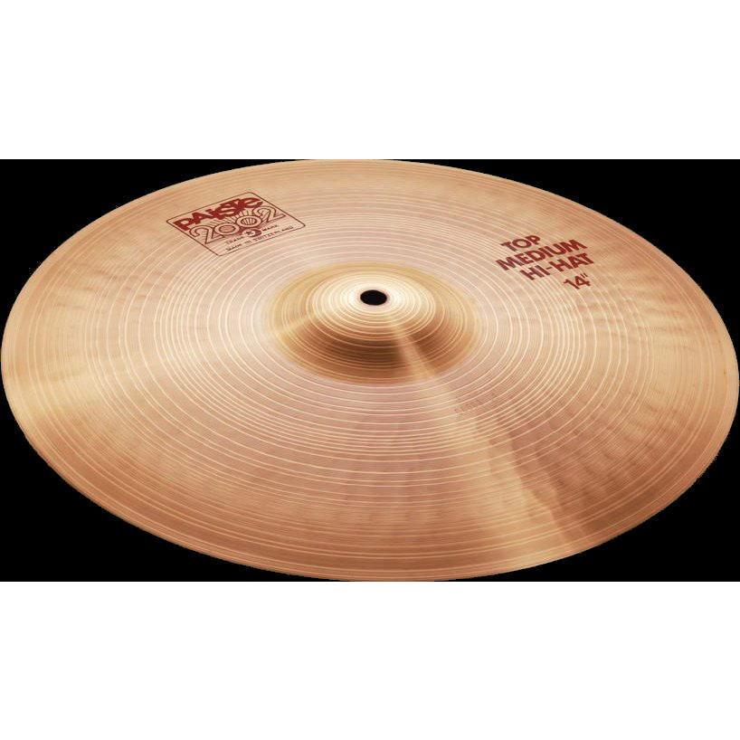 PAISTE 2002 Medium Hi-Hat 14\"(35cm) Top パイステ ミディアム・ハイハット・シンバル 14インチ トップ用の画像