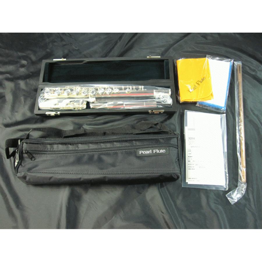 Pearl Flute Brillante PF-525E パール フルート ブリランテ カバードキィ リップ&amp;amp;ライザー銀製｜g-sakai｜02