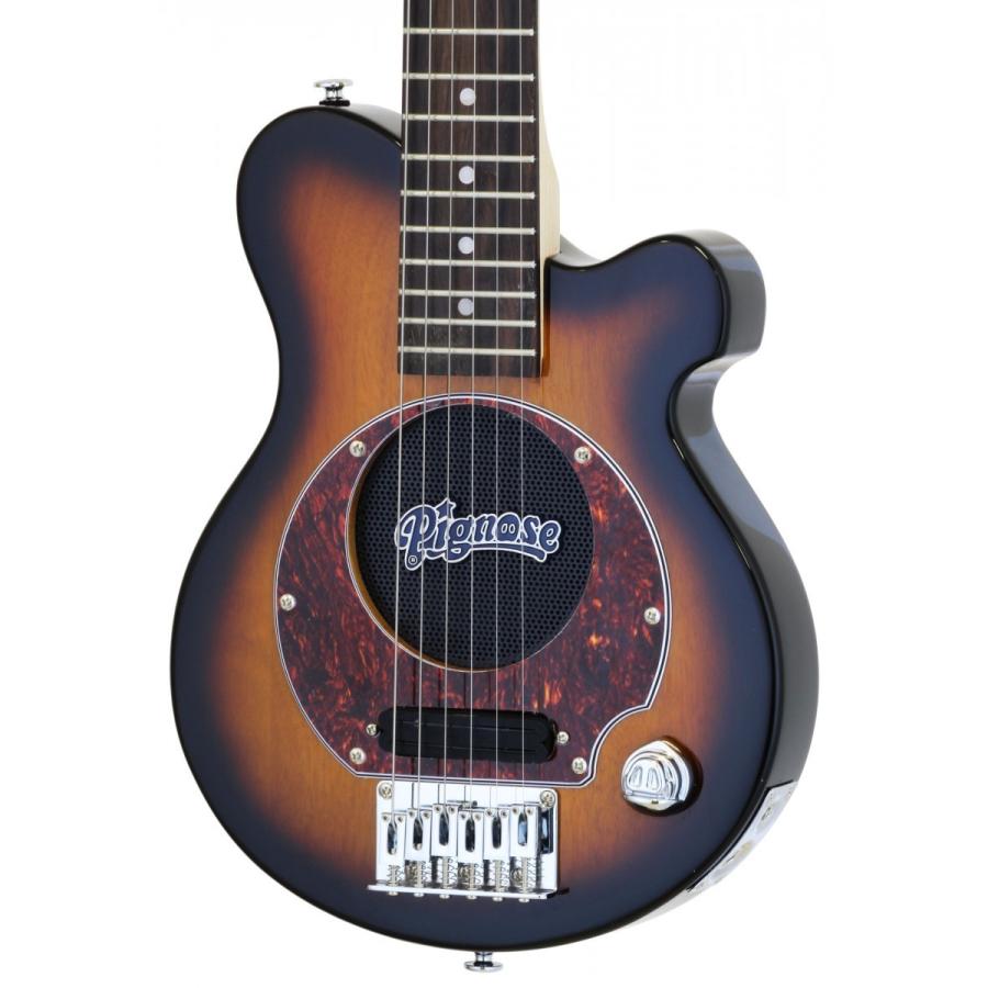 Pignose PGG-200 BS （Brown Sunburst） ピグノーズ アンプ内蔵ミニ