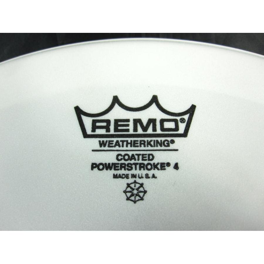 REMO P4-114 P4-0114-BP POWER STROKE 4 Coated 14" レモ 14インチ（35cm） スネアドラム・ヘッド パワーストローク 4 コーテッド｜g-sakai｜02