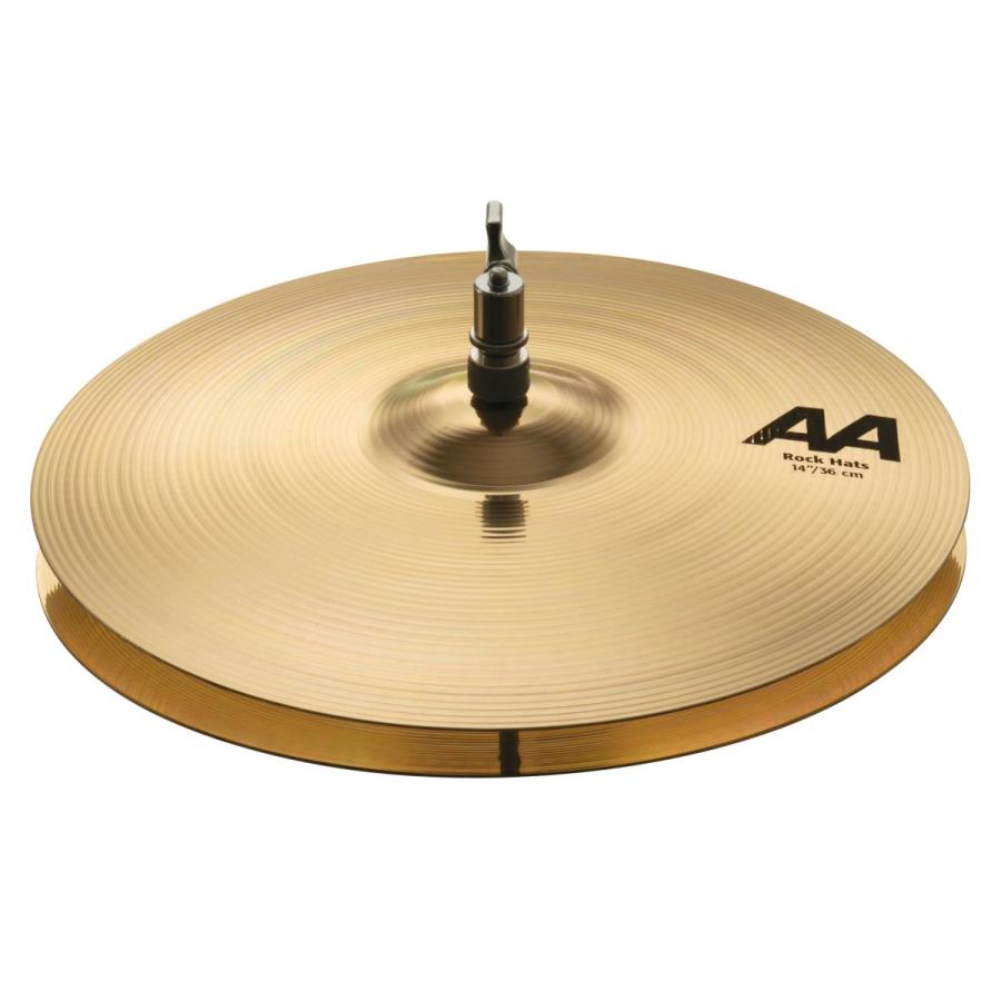 SABIAN AA-14TRH & AA-14BRH ROCK HATS 14"(35cm) SET セイビアン ハイハット・シンバル AAシリーズ ロック・ハット トップ＆ボトム 上下セット｜g-sakai｜02