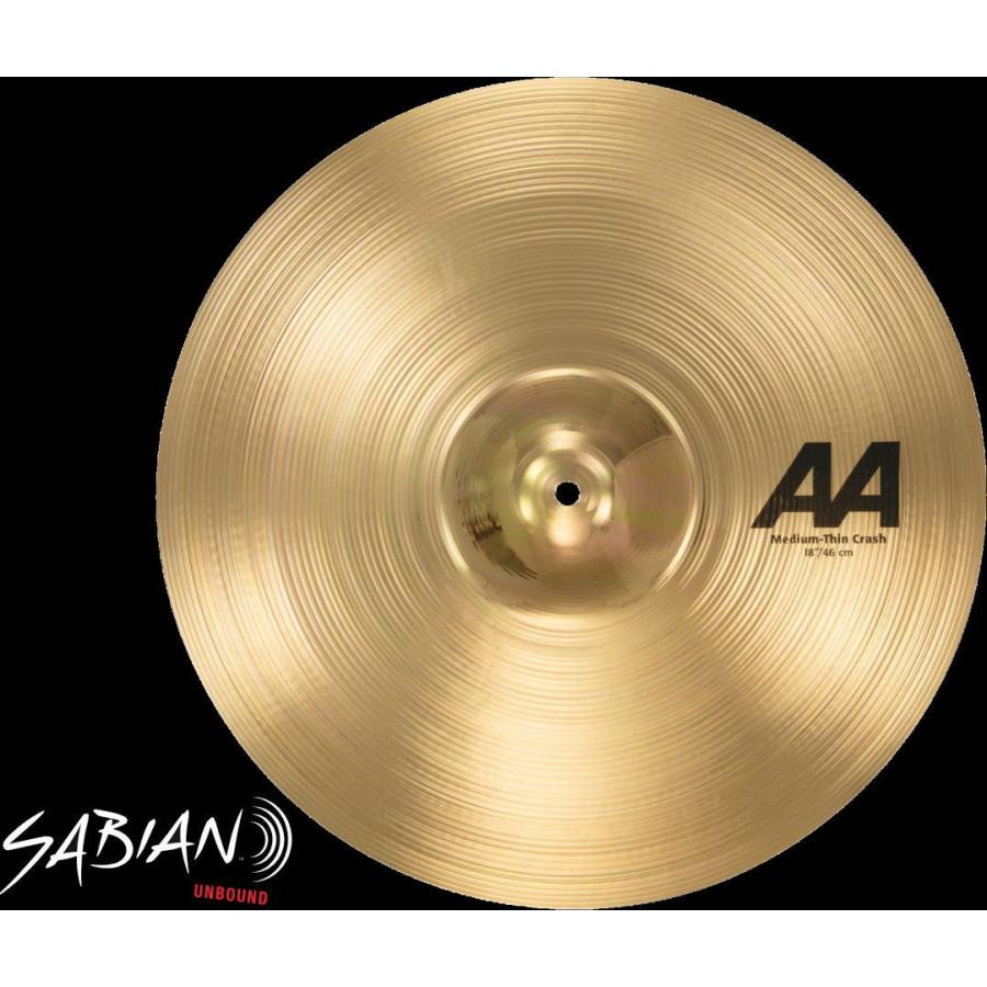 SABIAN（セイビアン） SABIAN AA-18MTC Medium Thin Crash 18