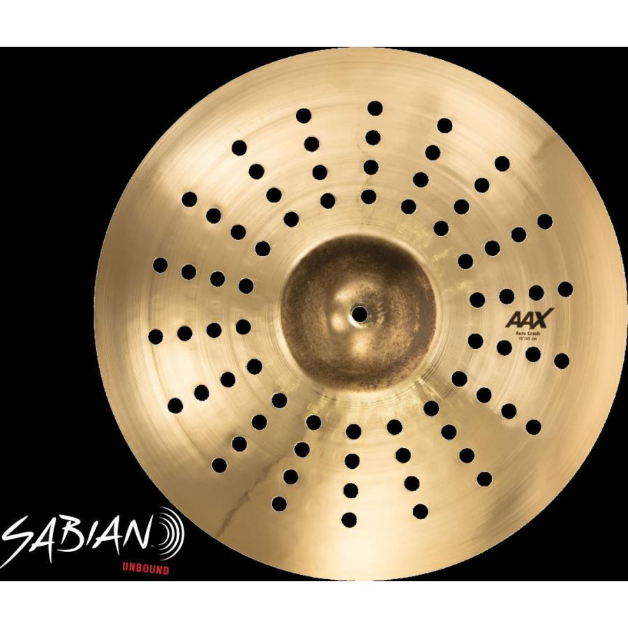 SABIAN AAX-18AEC-B AERO CRASH 18\"(46cm) セイビアン クラッシュ・シンバル エアロ・クラッシュ