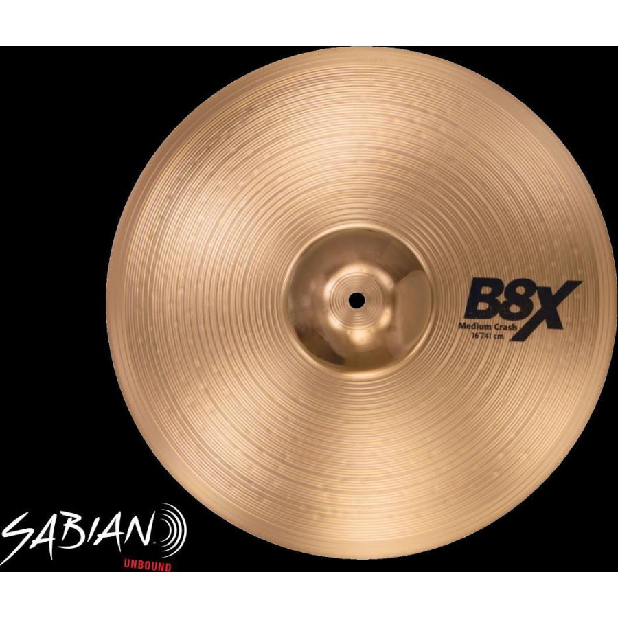 SABIAN（セイビアン） SABIAN B8X-16MC Medium Crash 16