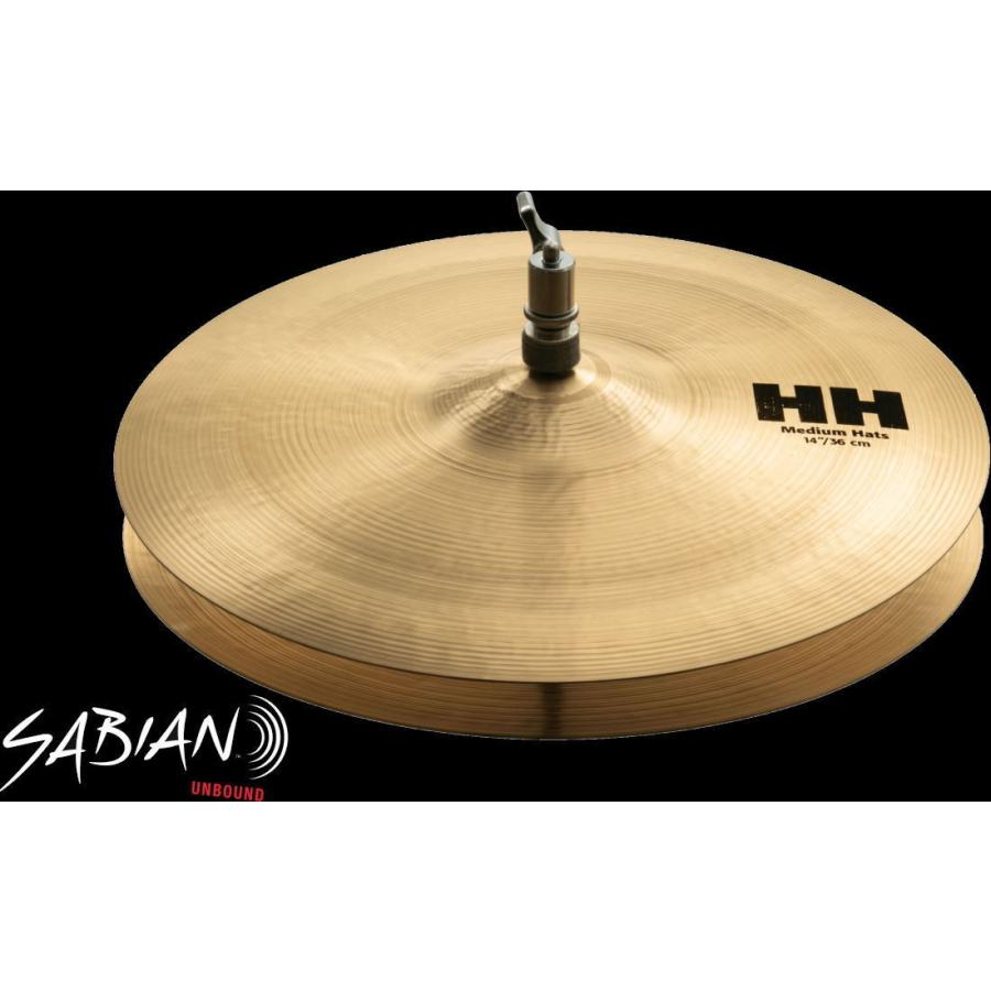 SABIAN HH-14THH & HH-14BHH MEDIUM HATS 14