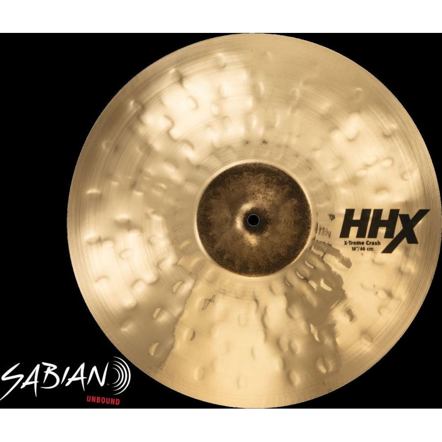 SABIAN HHX-18XC X-TREME CRASH 18\"(46cm) セイビアン クラッシュ・シンバル HHXシリーズ エックス・トリーム・クラッシュ"