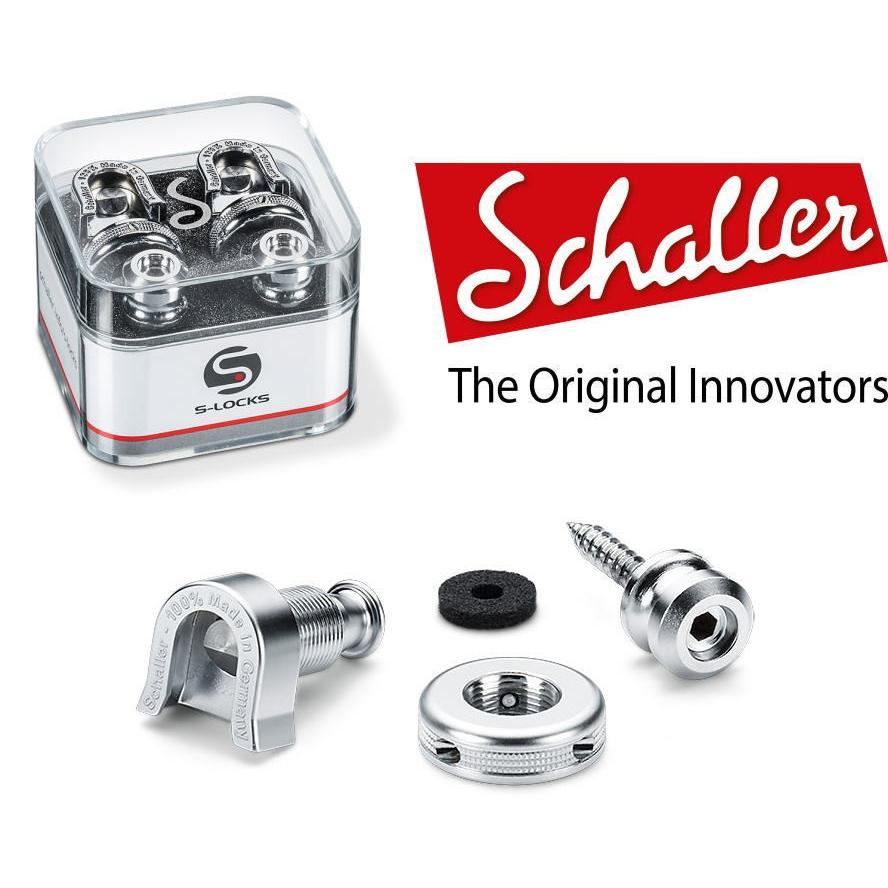 Schaller S-Locks-M C【Chrome】 シャーラー セキュリティ・ロック ストラップ・ロックピン 【クローム】正規輸入品｜g-sakai