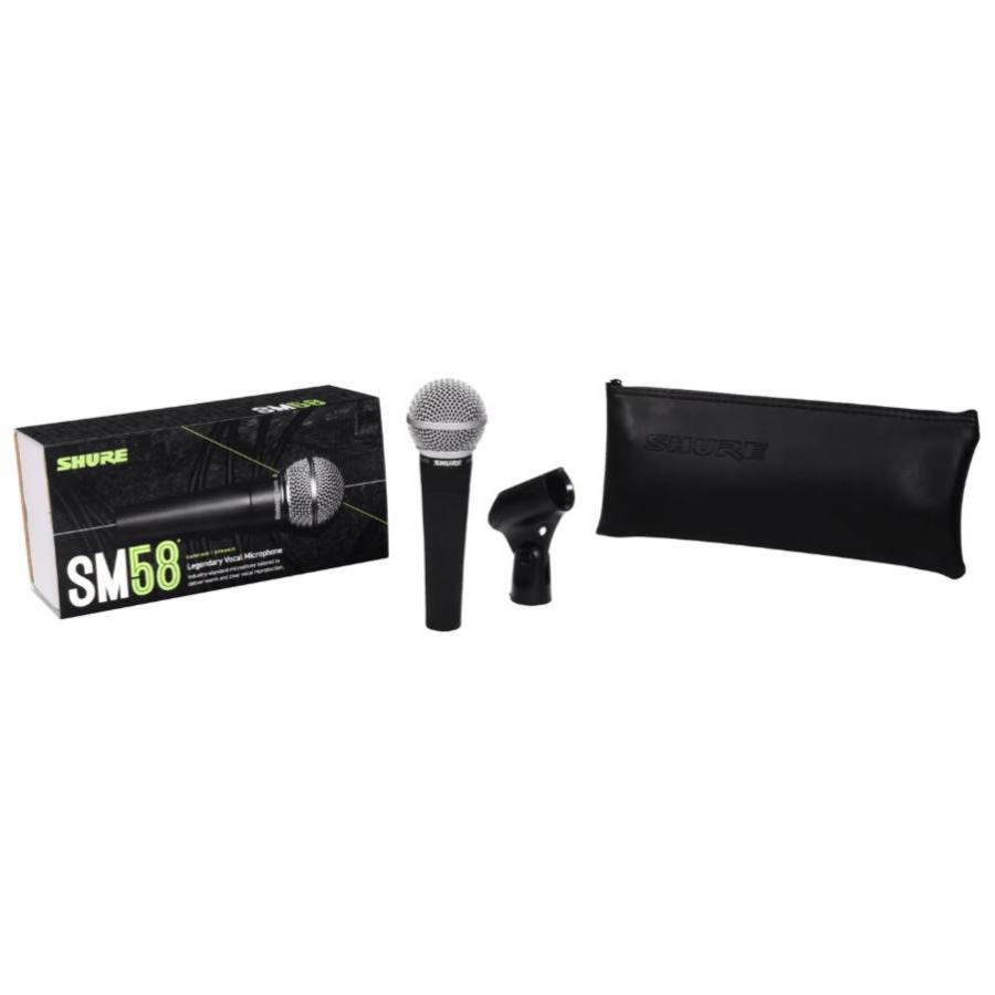 SHURE シュア SM58-LCE ダイナミックマイク SHUREシュア SM58 定番 ダイナミックマイク ボーカルマイク おすすめ