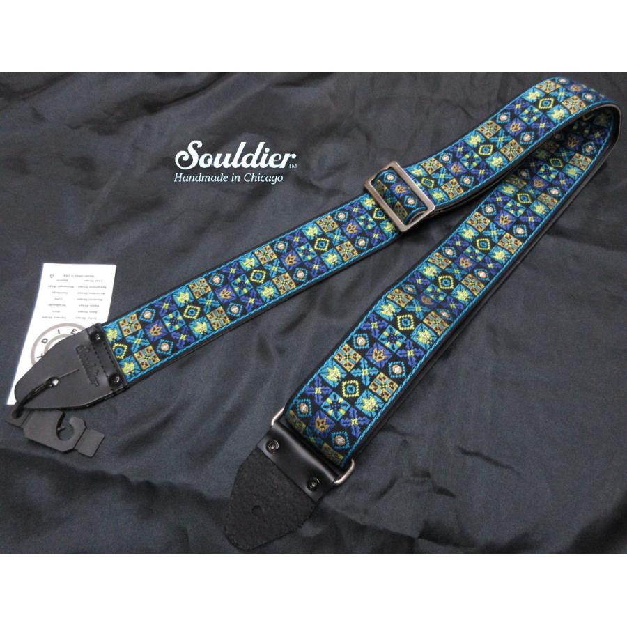 Souldier Vintage Replica Strap Woodstock Blue ソルジャー