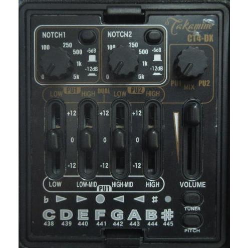 [※お取り寄せ商品] Takamine DMP400 N タカミネ エレアコ・ギター セミハードケース付属の画像