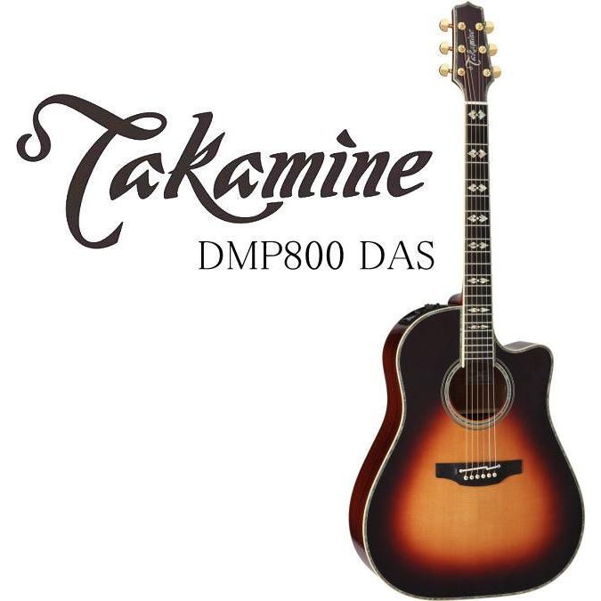 takamine アコースティックギター エレアコ 専用ケースあり Takamine DMP800 DAS タカミネ エレアコ・ギター セミハード
