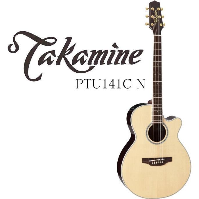 Takamine PTU141C N タカミネ エレアコ・ギター セミハードケース付属｜g-sakai