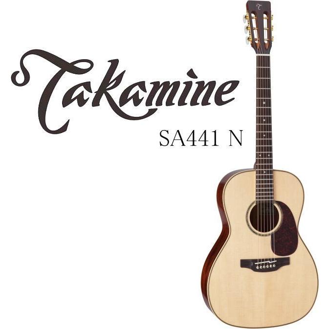 [※お取り寄せ商品] Takamine SA441 N タカミネ ストレート・アコースティック・ギター セミハードケース付属