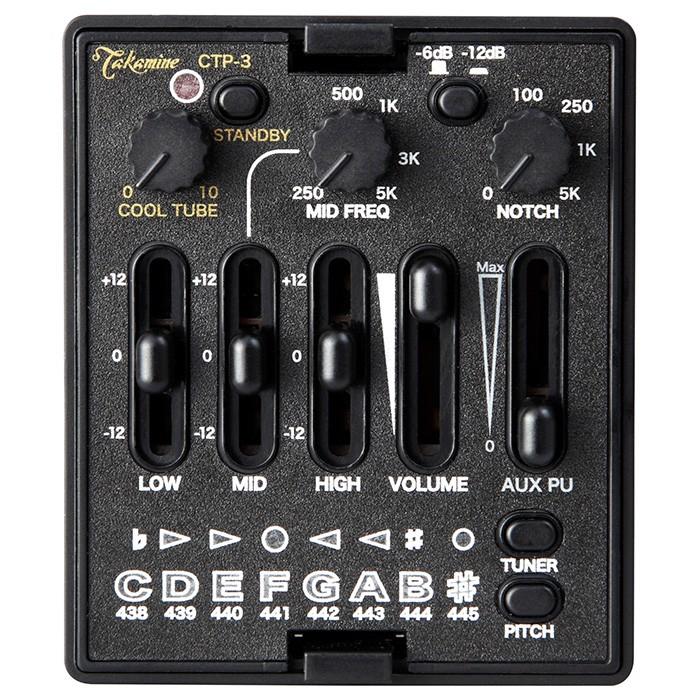 TAKAMINE タカミネ エレアコ TCP-420BES Takamine TSF48C N タカミネ エレアコ・ギター セミハードケース
