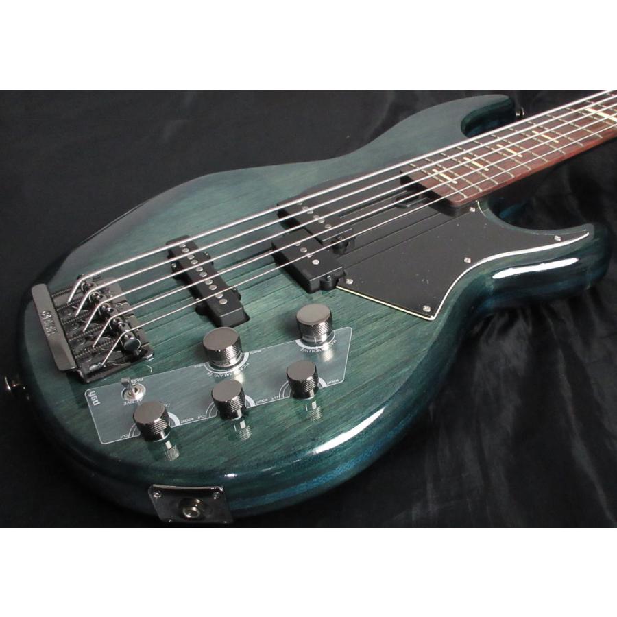 《※入荷しました。 在庫あります。》 YAMAHA BB735A IDB ヤマハ エレキベース BB 700シリーズ インディゴブルー 5弦ベースの画像
