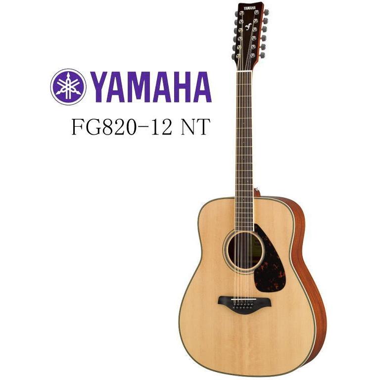 YAMAHA（ヤマハ） [※お取り寄せ商品] YAMAHA FG820-12【NT】 12弦