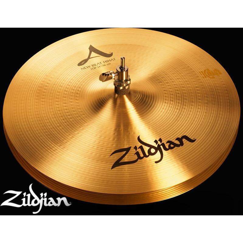 ジルジャンNEW BEAT ハイハット １４inch Zildjian A Zildjian New Beat Hi-hats - 14 inches | Sweetwater