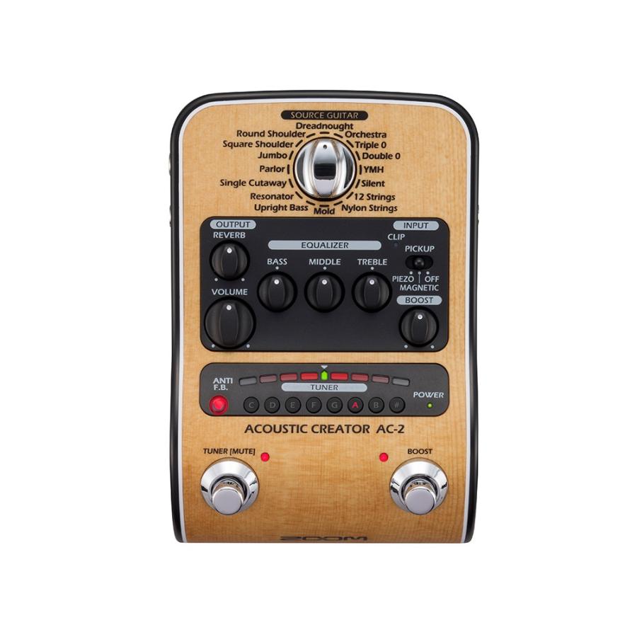 ズーム（zoom） [※お取り寄せ商品] ZOOM AC-2 Acoustic Creator D.I.