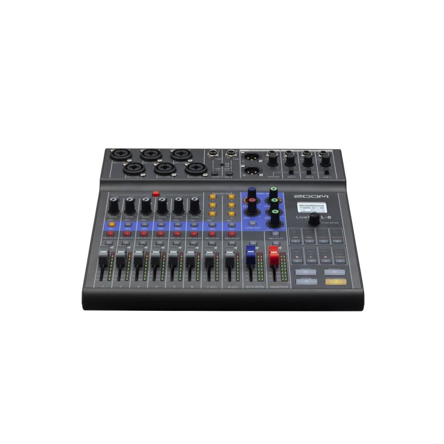 ズーム(楽器) [※お取り寄せ商品] ZOOM LiveTrak L-8 8-Track
