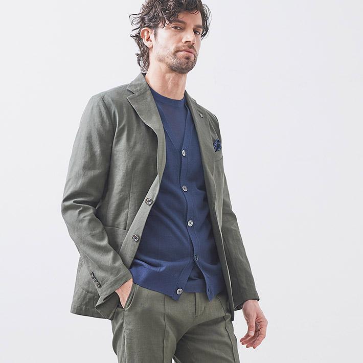 g-stage G-STAGE ジーステージ メンズ ジャケット リネン 清涼